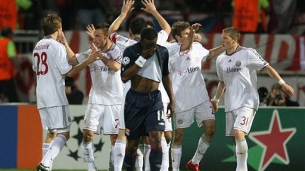 Olympique de Lyon - Bayern de Múnich, el partido en imágenes