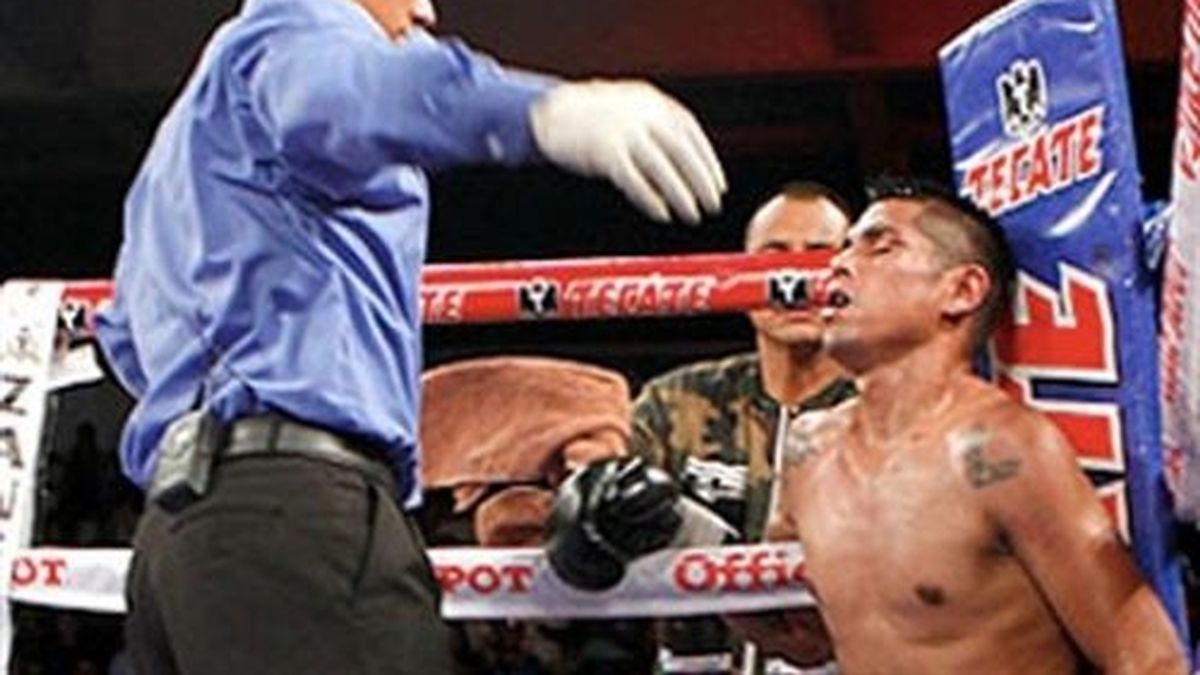 El boxeador mexicano Francisco Leal