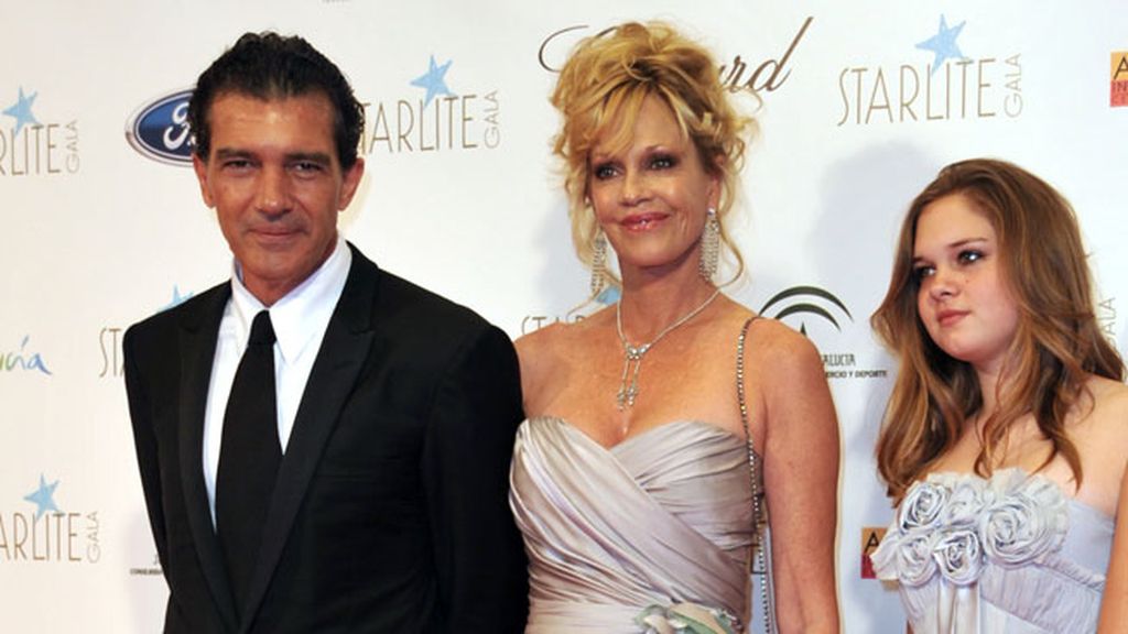 Melanie Griffith y Antonio Banderas, en el último Starlite de Marbella