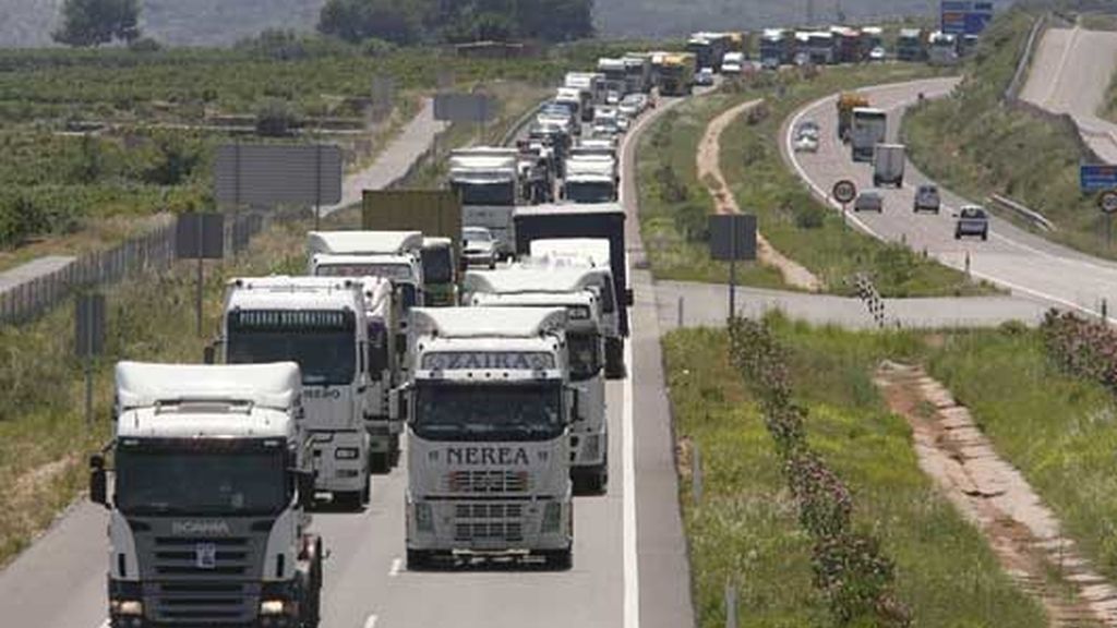 Colapso en las carreteras