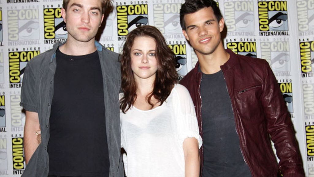 Los protagonistas de 'Crepúsculo', en la Comic-con de San Diego