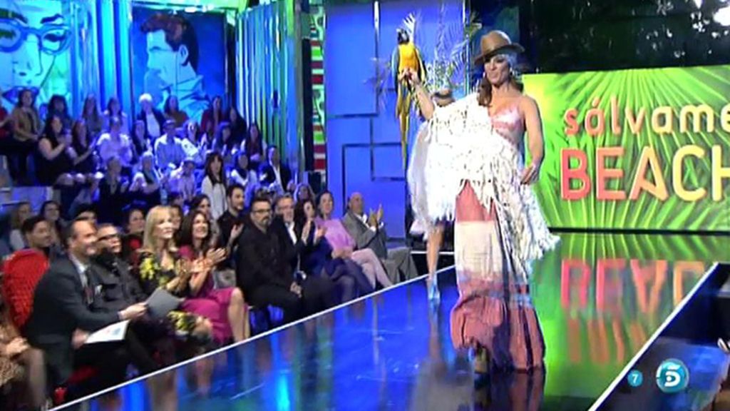 Mila, la mejor modelo de la pasarela Beach