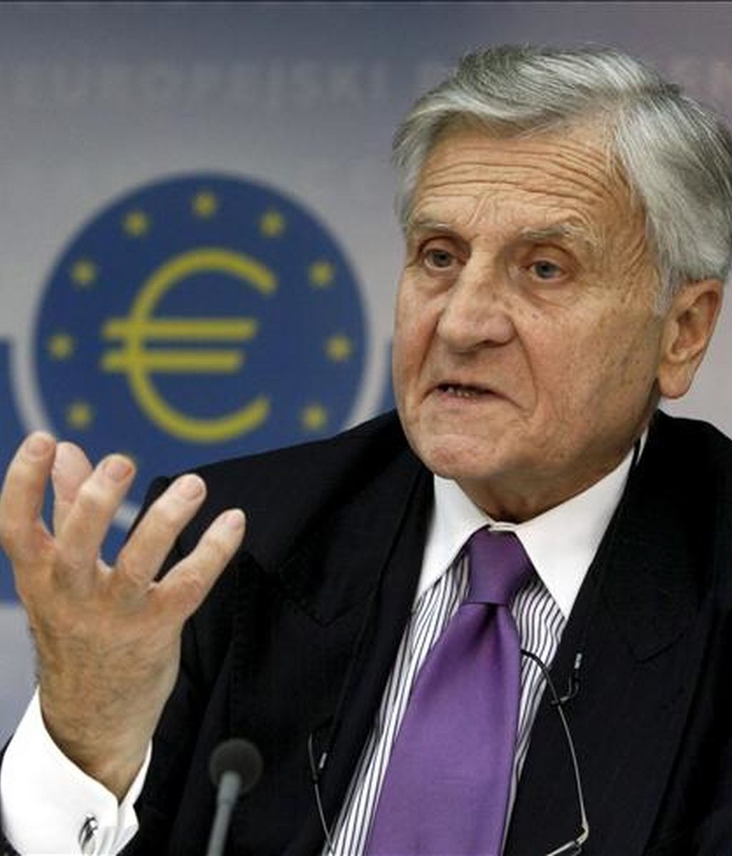 El presidente del Banco Central Europeo (BCE), Jean Claude Trichet. EFE/Archivo El presidente del Banco Central Europeo (BCE), Jean Claude Trichet. EFE/Archivo