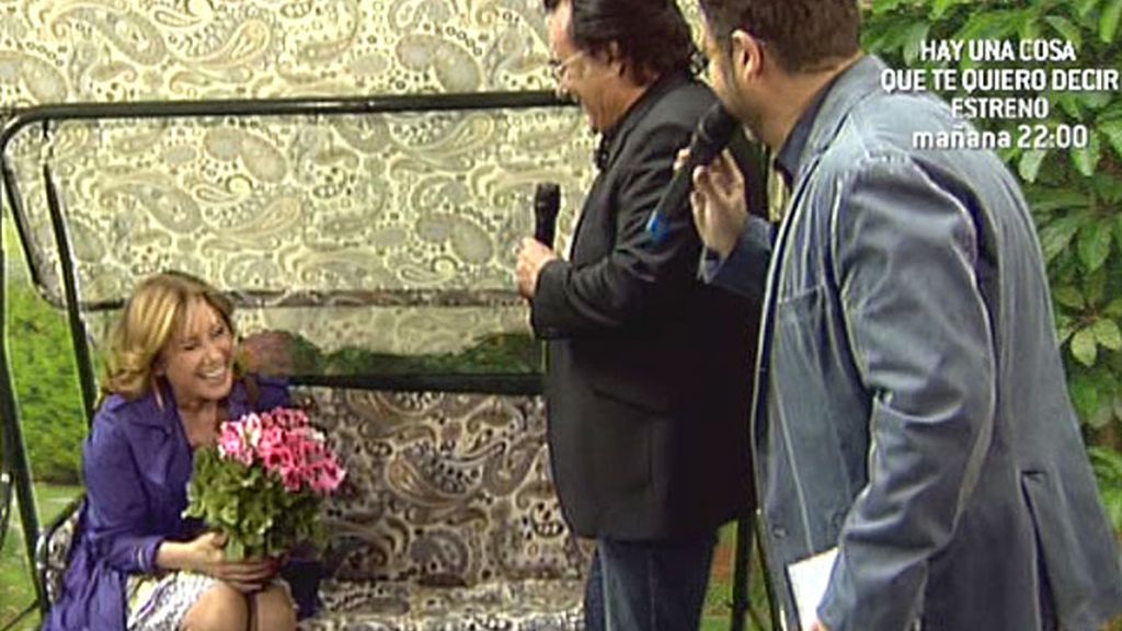 Una sorpresa para el cantante