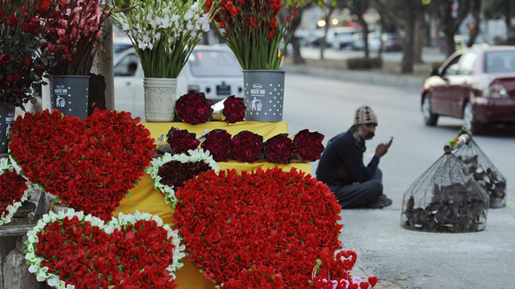 Pakistán se suma a la celebración de San Valentín