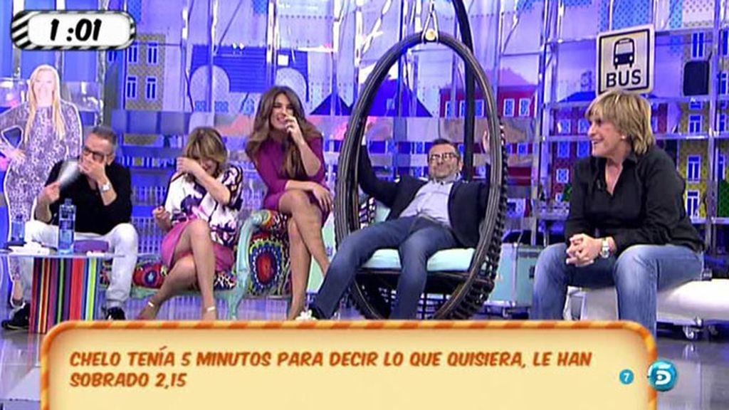 Los colaboradores no han podido aguantar la risa