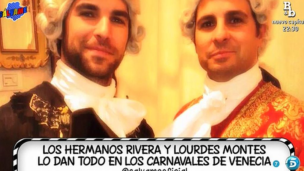 El carnaval de Lourdes Montes, Fran Rivera y Cayetano