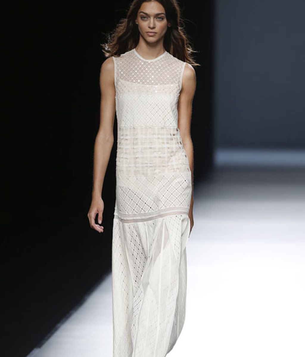 Tejidos naturales y abundancia de tonos empolvados