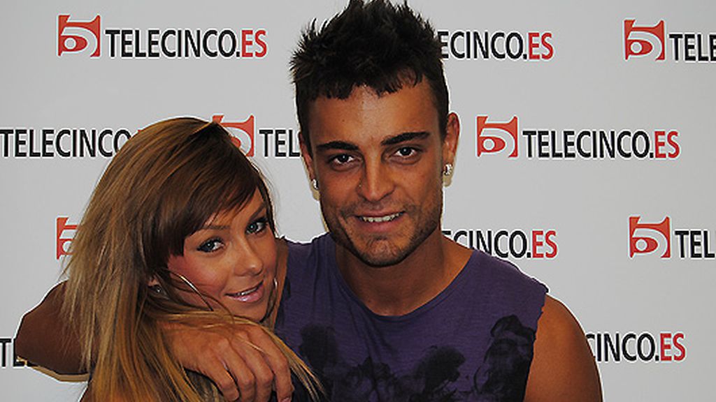 Niki y Sergio visitan telecinco.es