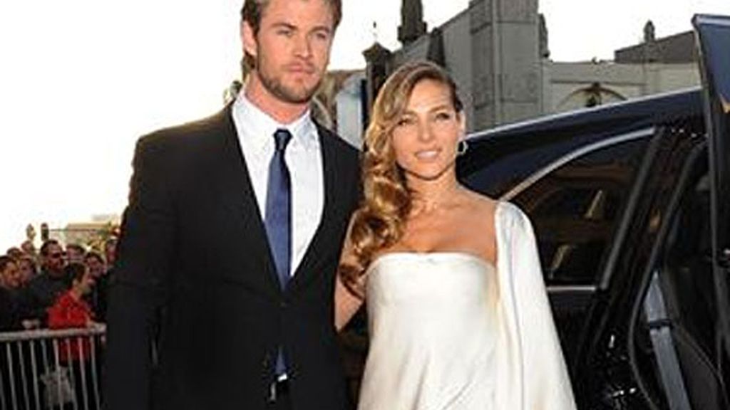 Elsa Pataky posa por primera vez con Chris Hemsworth