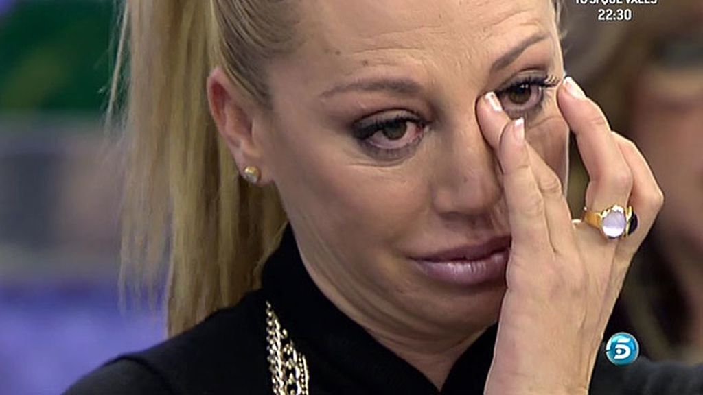 Con actitud positiva y muy emocionada, Belén Esteban regresa al diario