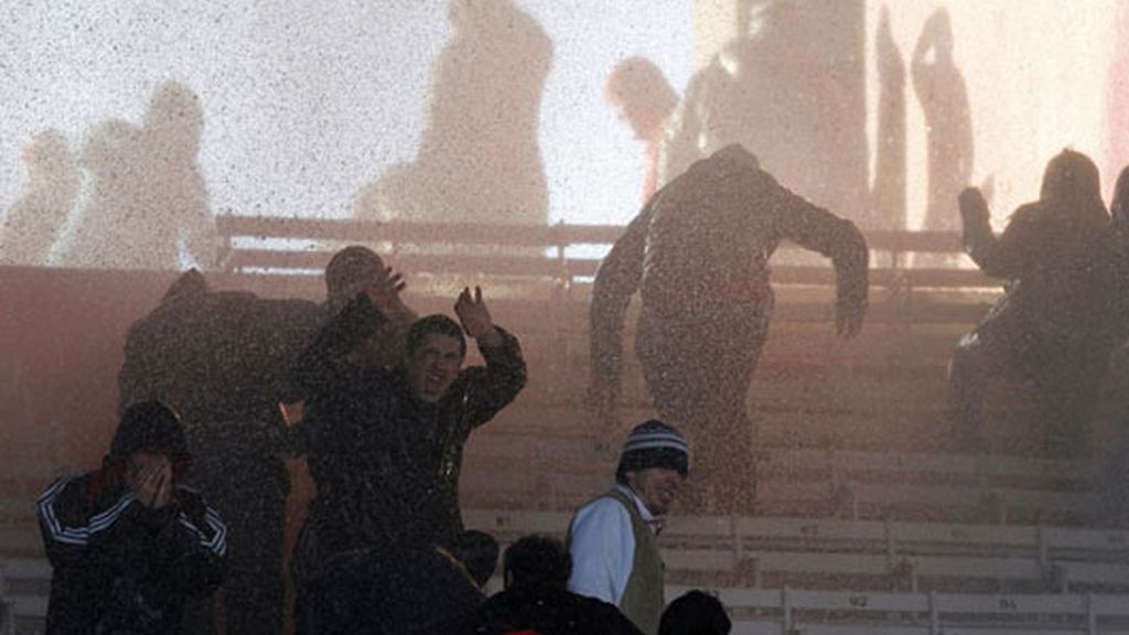 Gravísimos incidentes tras el descenso de River Plate a la 'B'