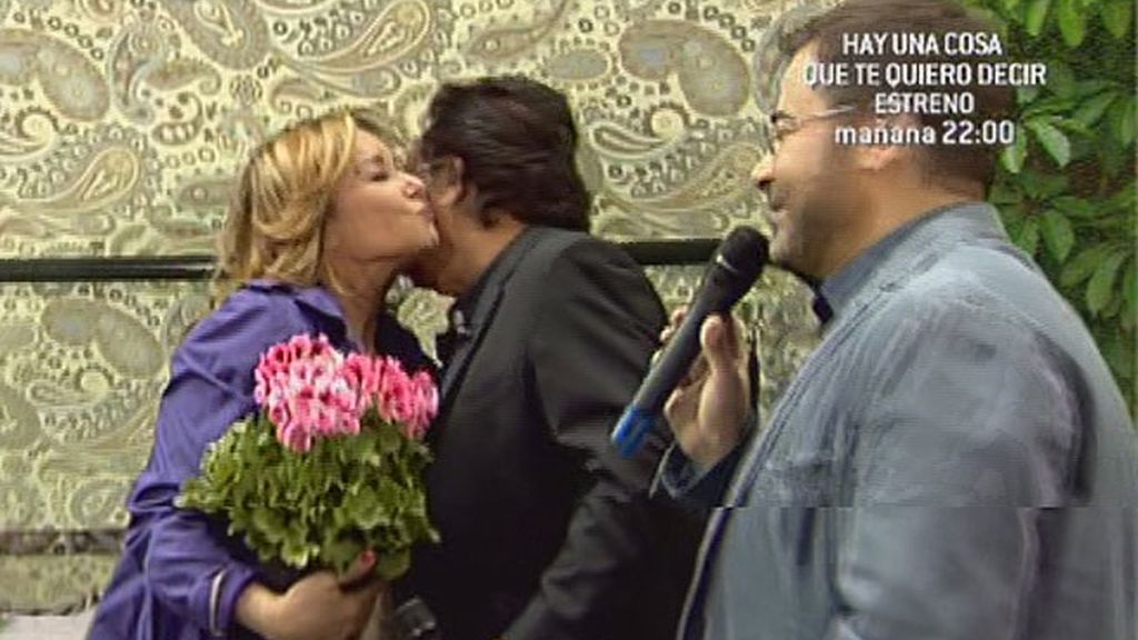 Una sorpresa para el cantante