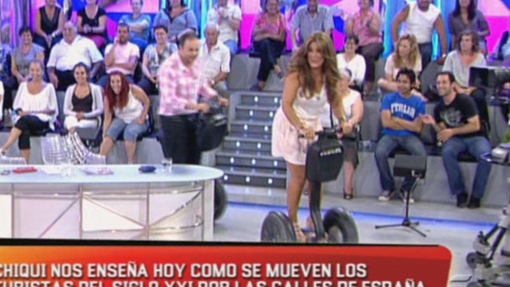 ¡Chiqui revoluciona el plató!