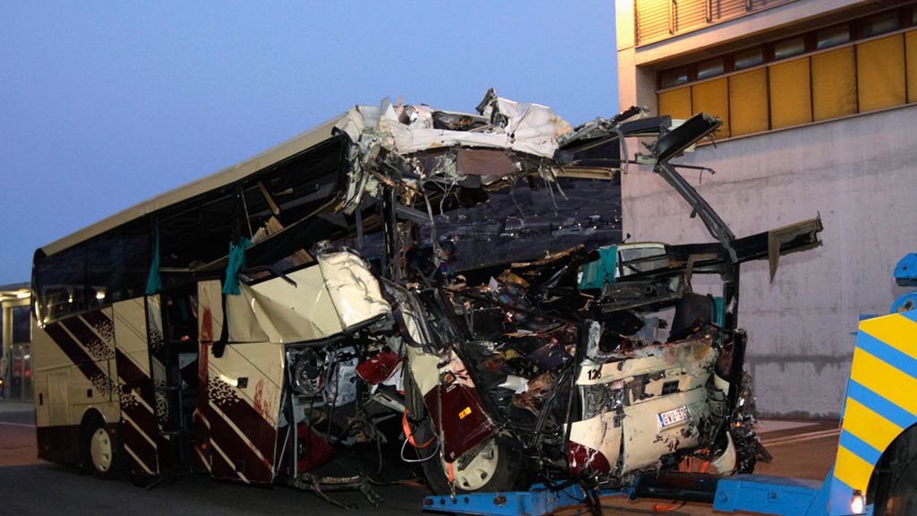 Trágico accidente de autobús en Suiza