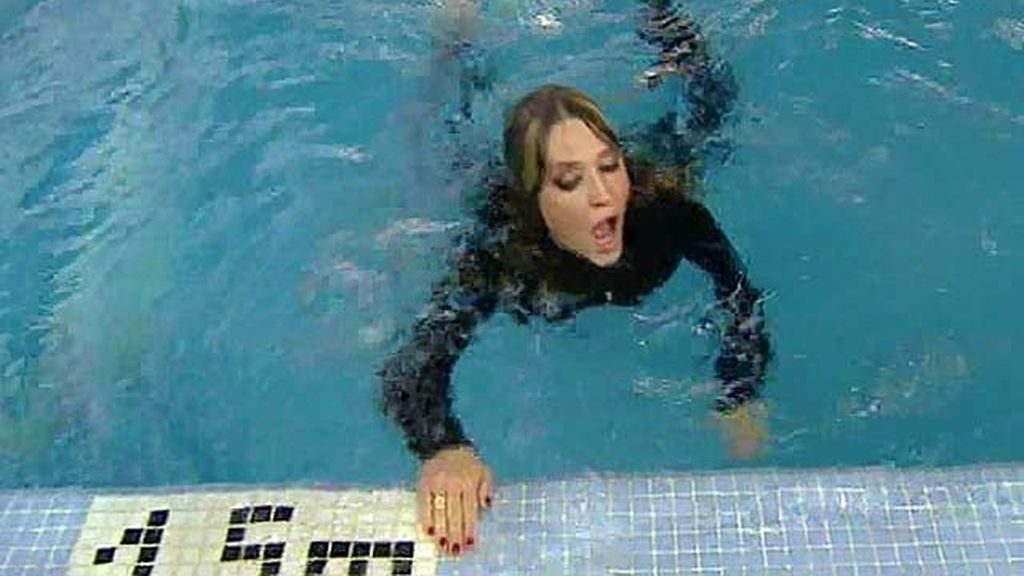 Ion Arimendi ha ayudado en el salto a la colaboradora