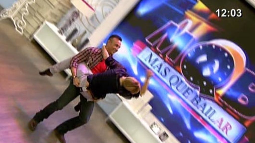 Clases de baile en 'Ana Rosa'