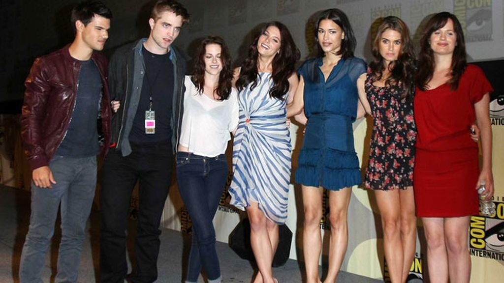 Los protagonistas de 'Crepúsculo', en la Comic-con de San Diego