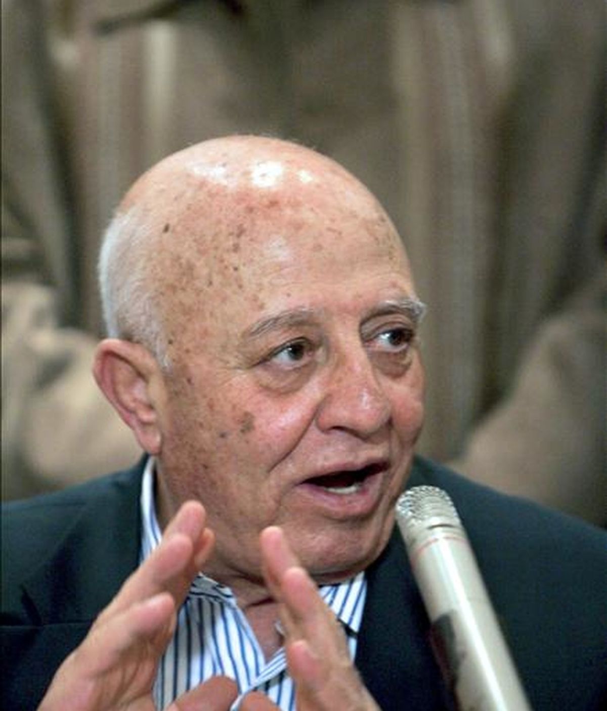 El ex primer ministro palestino Ahmed Qurea. EFE/Archivo