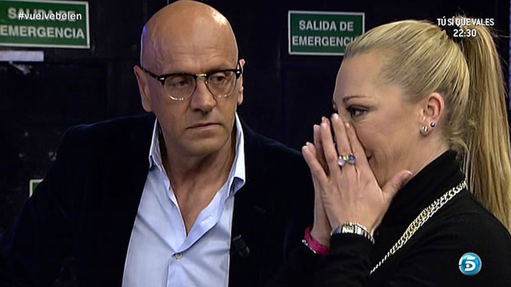 Con actitud positiva y muy emocionada, Belén Esteban regresa al diario