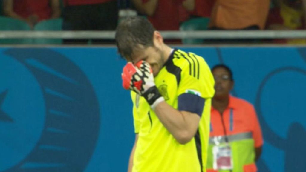 Casillas se sintió muy culpable del resultado