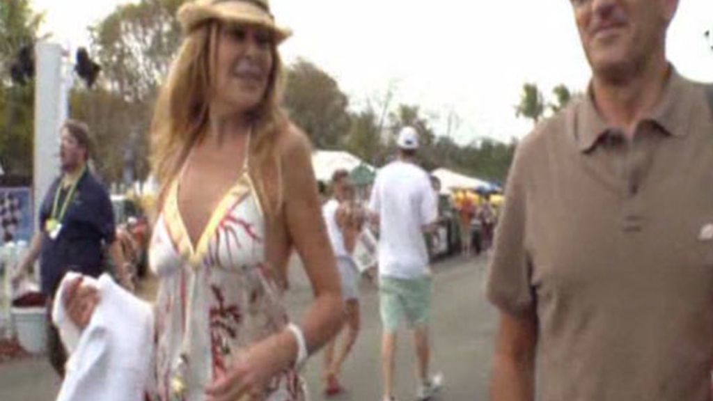 Ana Obregón, encantada en Miami