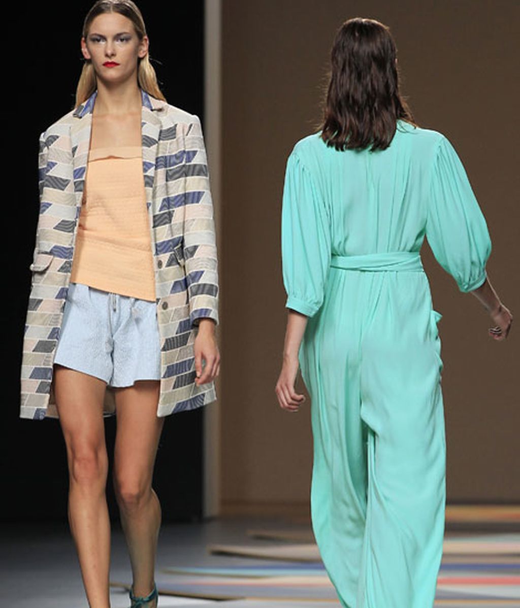 Líneas puras, geometrías y colores empolvados