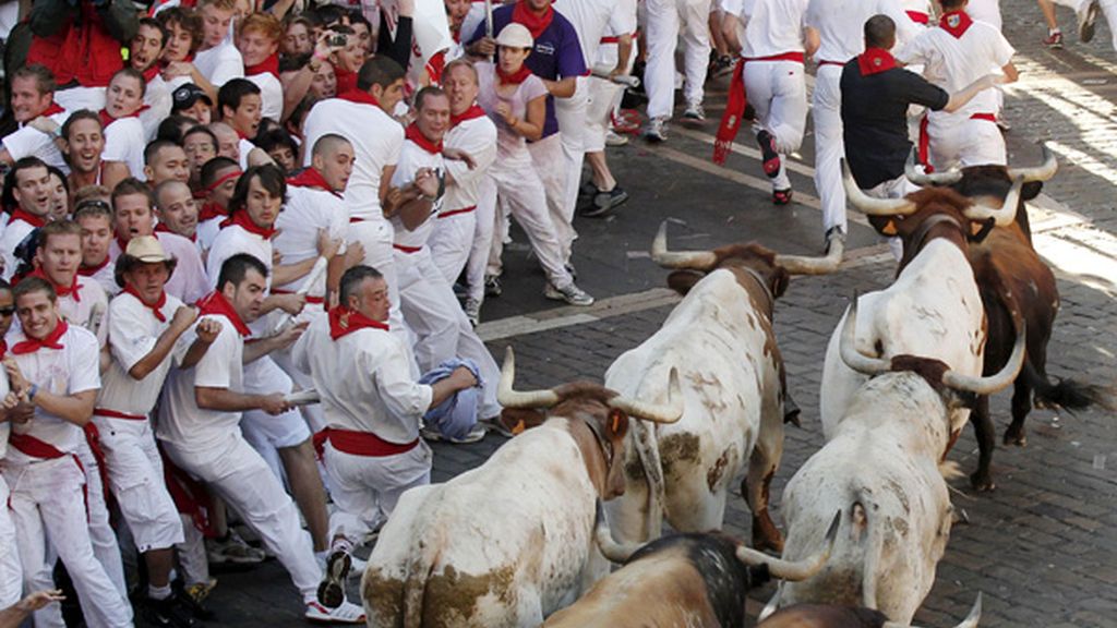 Primer encierro de los Sanfermines 2010