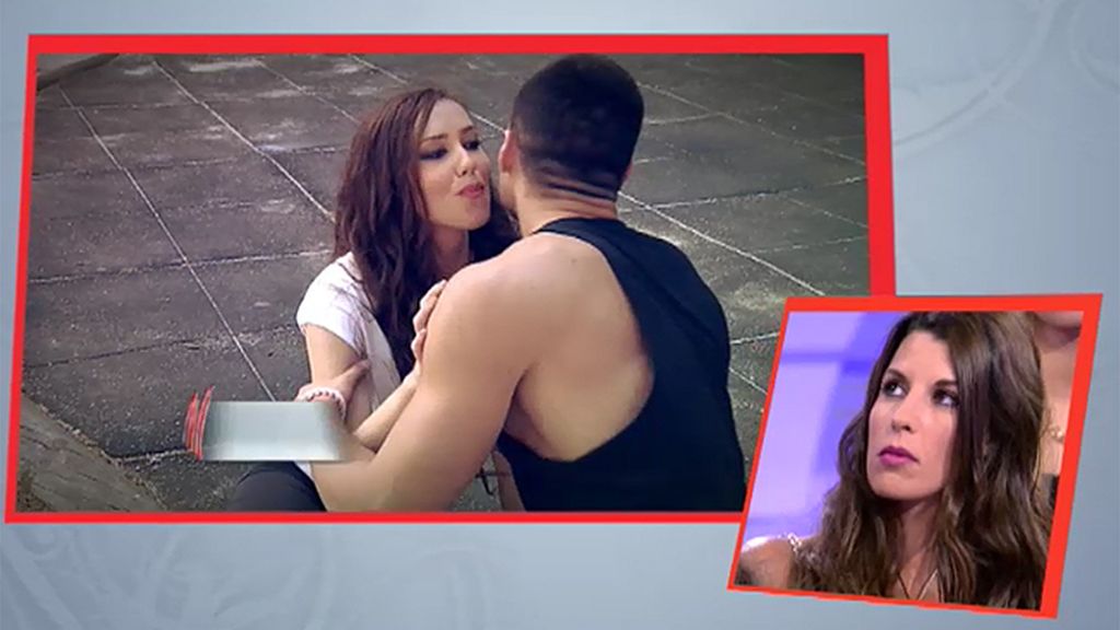 Ángel, encandilado por el trasero de Raquel