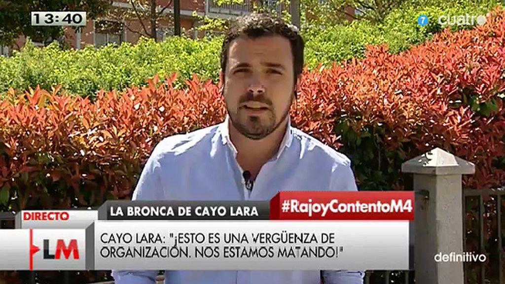 A. Garzón: “Vemos en las encuestas que ninguna formación de izquierdas puede en solitario, hay que ponerse de acuerdo”