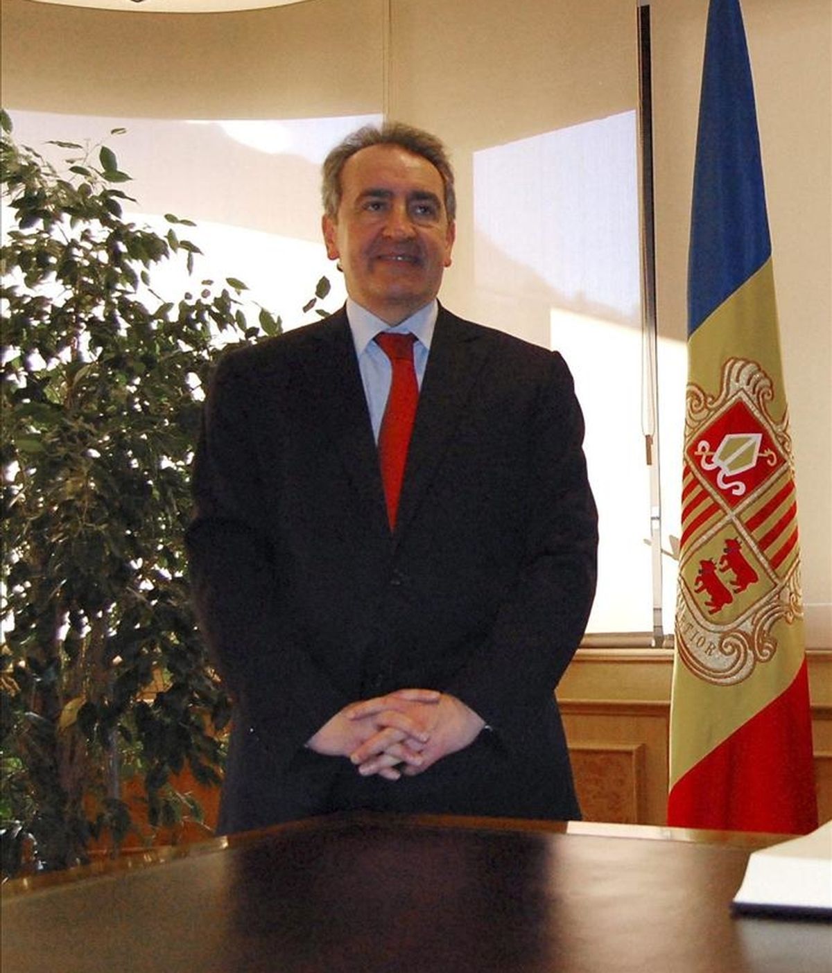 En la imagen, el presidente del Gobierno de Andorra, Jaume Bartumeu. EFE/Archivo