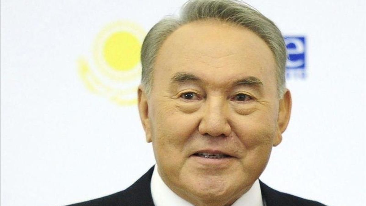 El presidente kazajo, Nursultán Nazarbáyev. EFE/Archivo
