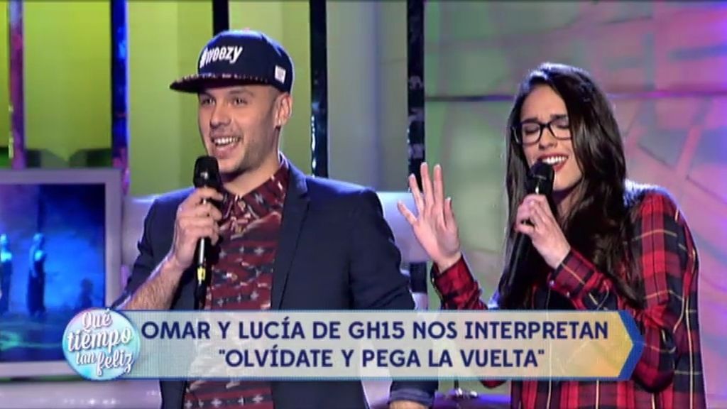 Omar y Lucía de GH cantan ‘Olvídate y pega la vuelta’ de Pimpinela en ¡QTTF!