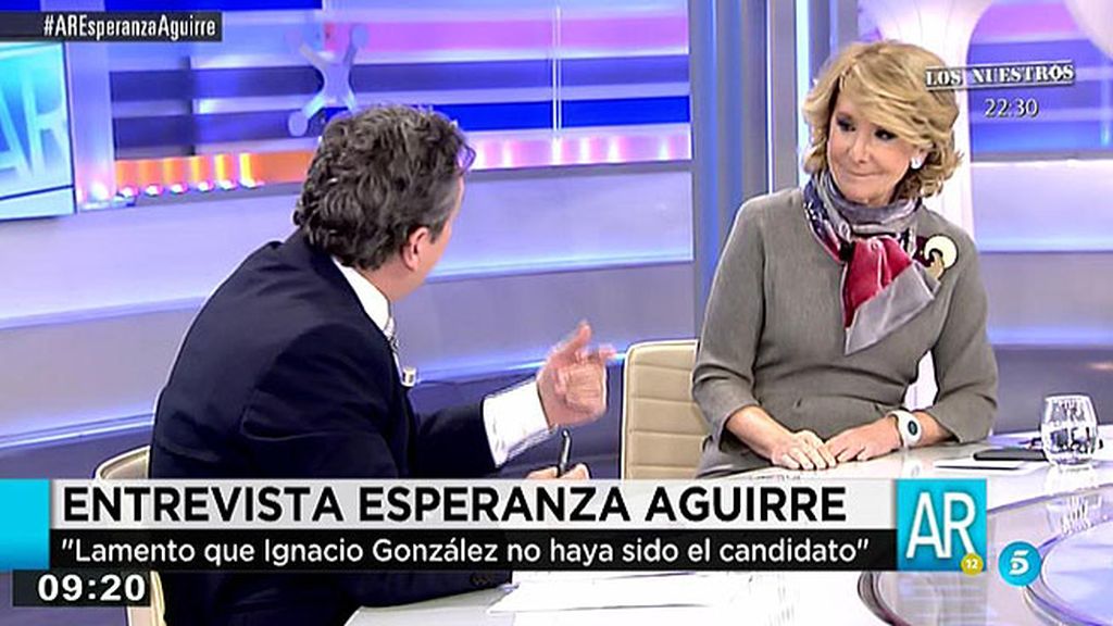 Aguirre: "No le he ofrecido a I. González formar parte del equipo porque le va a parecer poco"