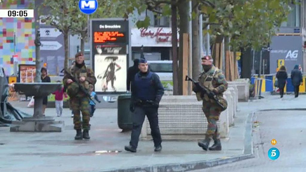 Bruselas, tomada por las fuerzas de seguridad
