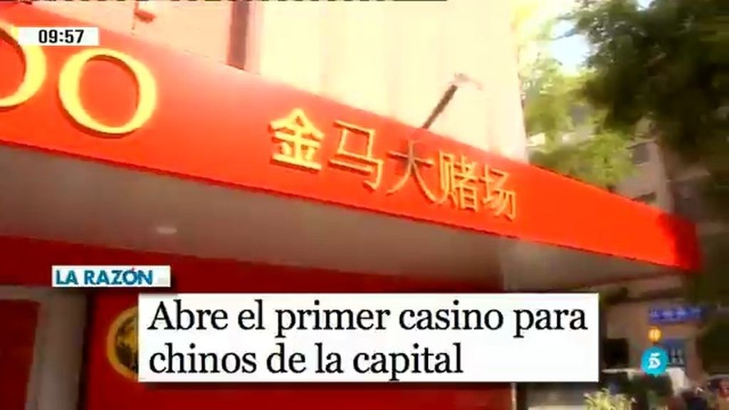 Un casino para chinos en el barrio madrileño de Usera