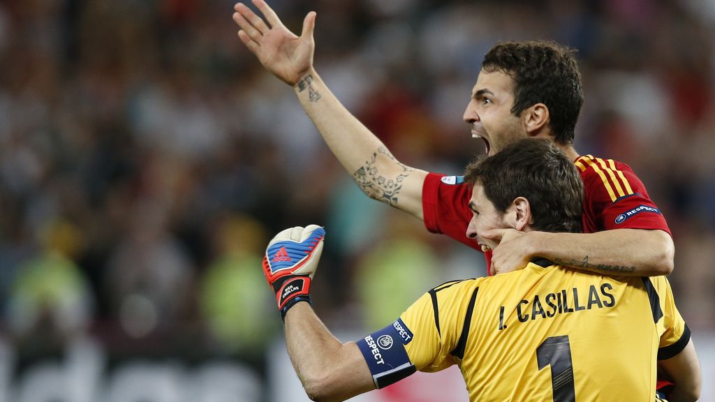 Las mejores fotos de los penaltis que nos meten en una nueva final