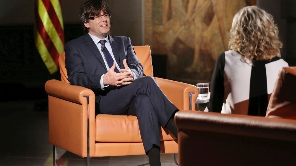 Puigdemont: "No está prevista una declaración unilateral de indenpendencia"