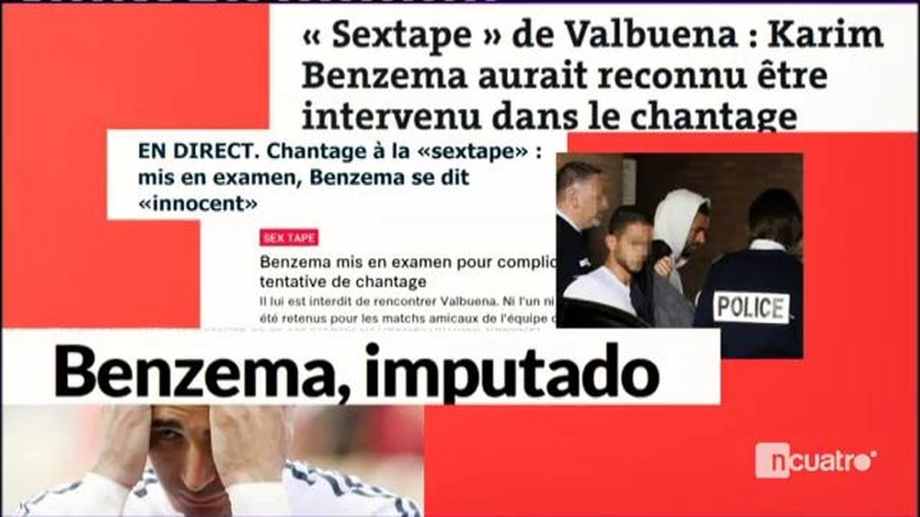 El escándalo de Karim Benzema es noticia en todo el mundo