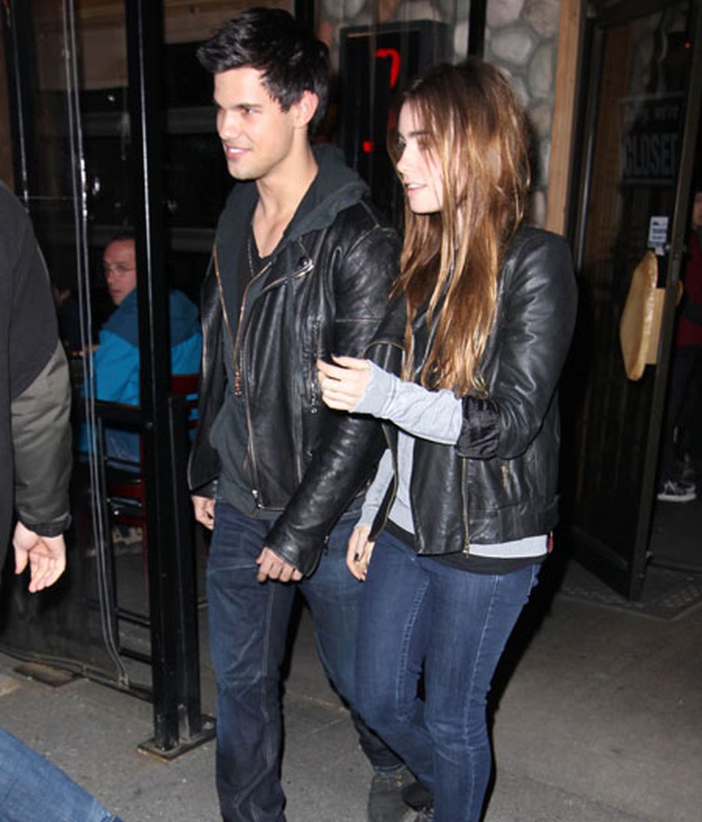Taylor Lautner, con su nueva novia