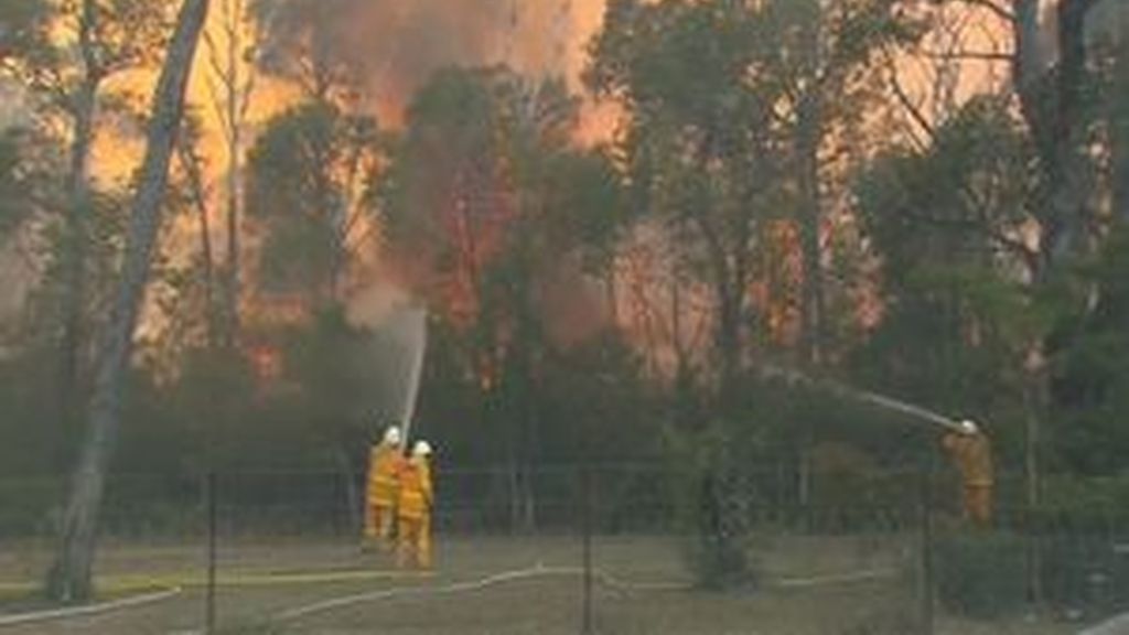 El fuego sigue avanzando en el estado australiano de Nueva Gales del Sur