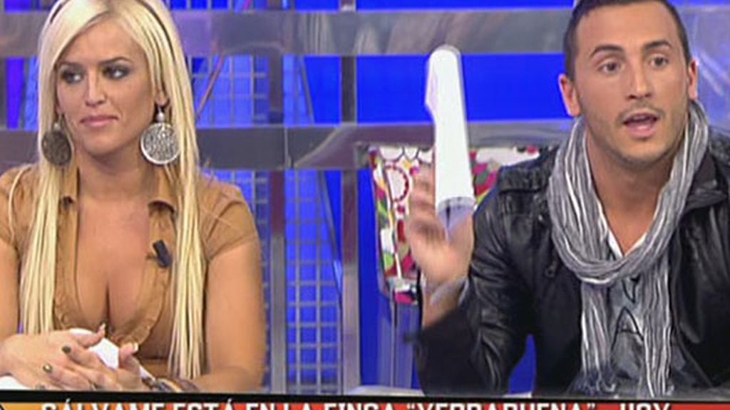 Chari y Rubén discuten en 'Sálvame'