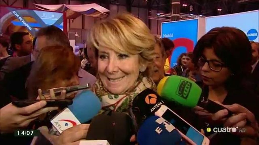 Aguirre, de Iglesias: “Con tal de estar en el gobierno de España ya se ha olvidado de lo que ha dicho de la casta, del PSOE, de todo”