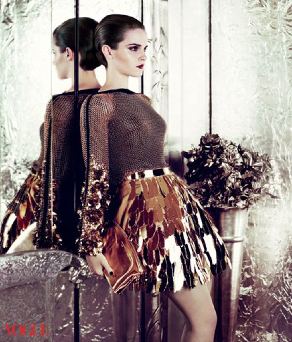 Glamour en su primera portada Vogue