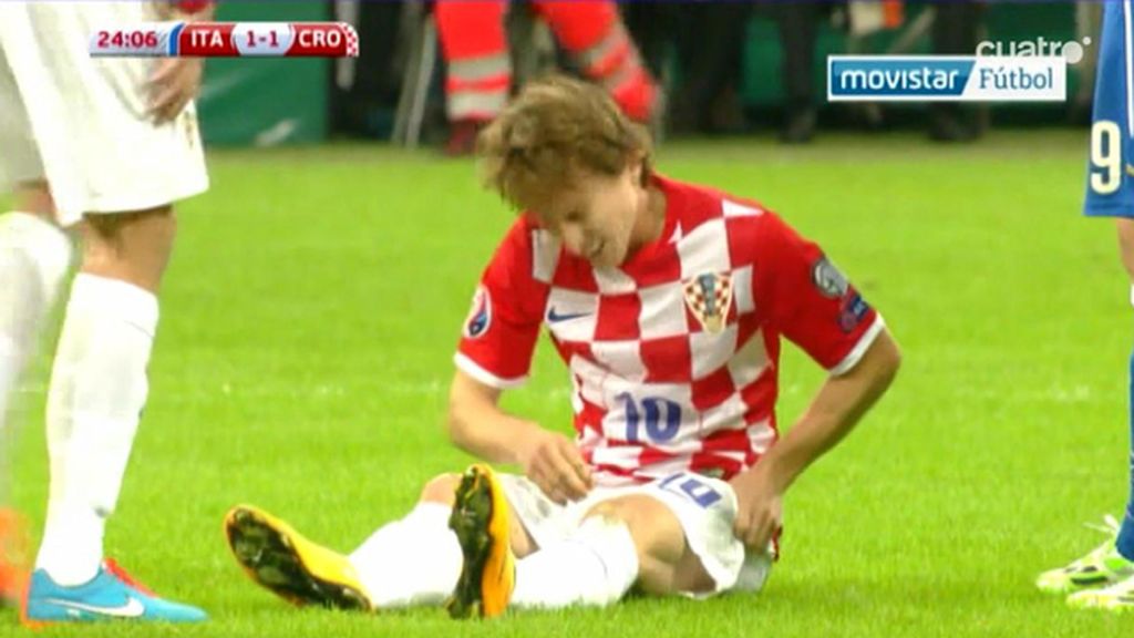 ¿Arriesgó Modric demasiado con Croacia? Así se lesionó el madridista