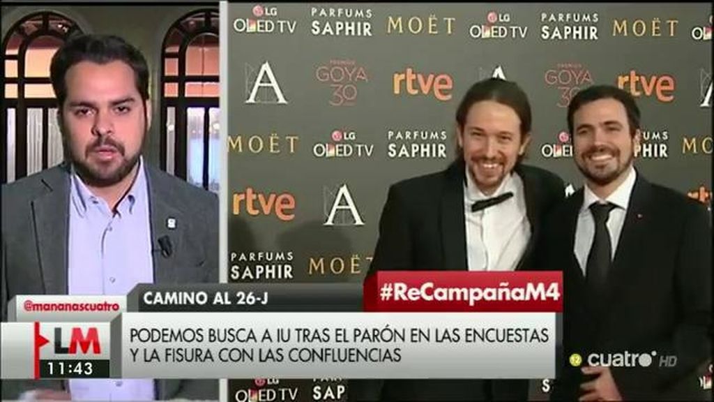 F. de Páramo, de Iglesias: "Eso de que vienen a cambiar las cosas, de la mano de IU y del partido comunista pierde credibilidad"