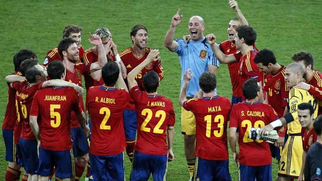 Así celebran los tricampeones