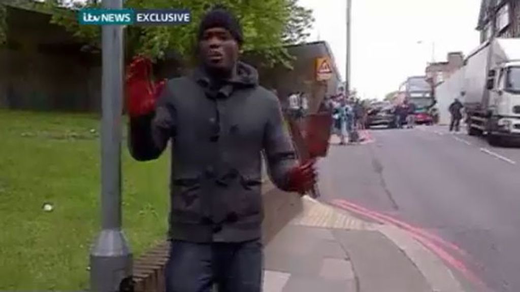 Dos hombres matan y degüellan a un soldado británico en Londres