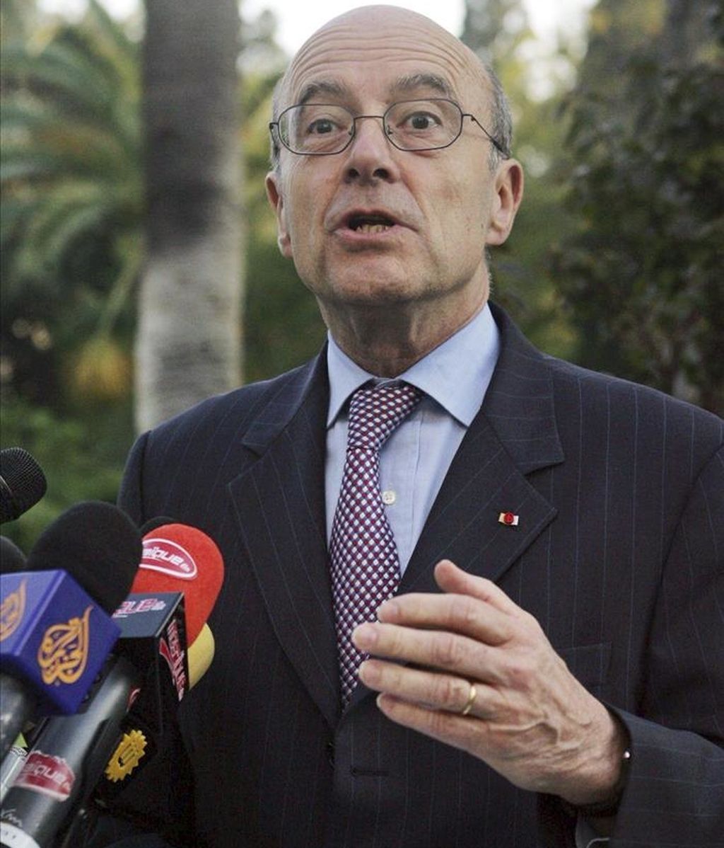 El ministro francés de Exteriores, Alain Juppe. EFE/Archivo