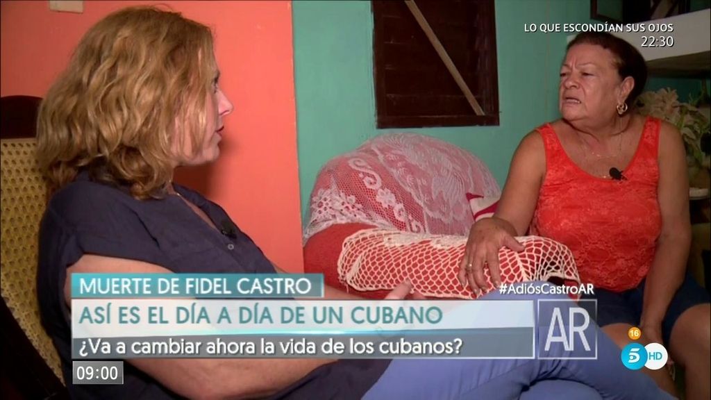 Blanca, cubana: "No vamos a tener cambios políticos en nuestro país"
